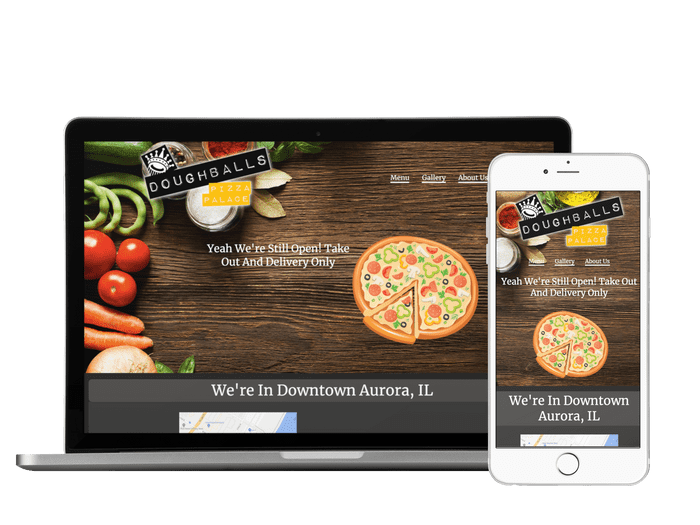 Doughballs Pizza Website